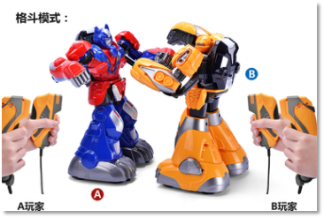 人體感應(yīng)拳擊互動(dòng)機(jī)器人